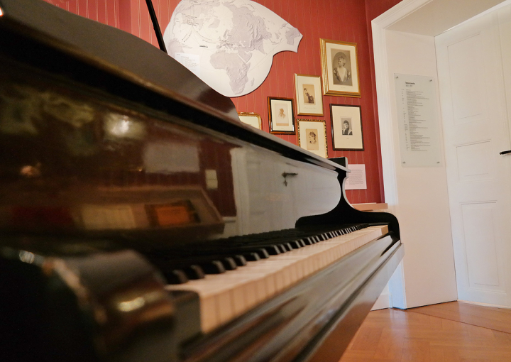 Perspektive auf Tastatur