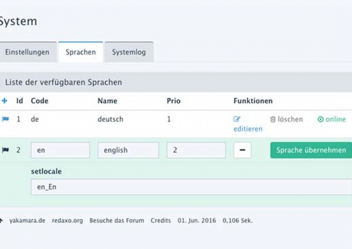 Sprachen
